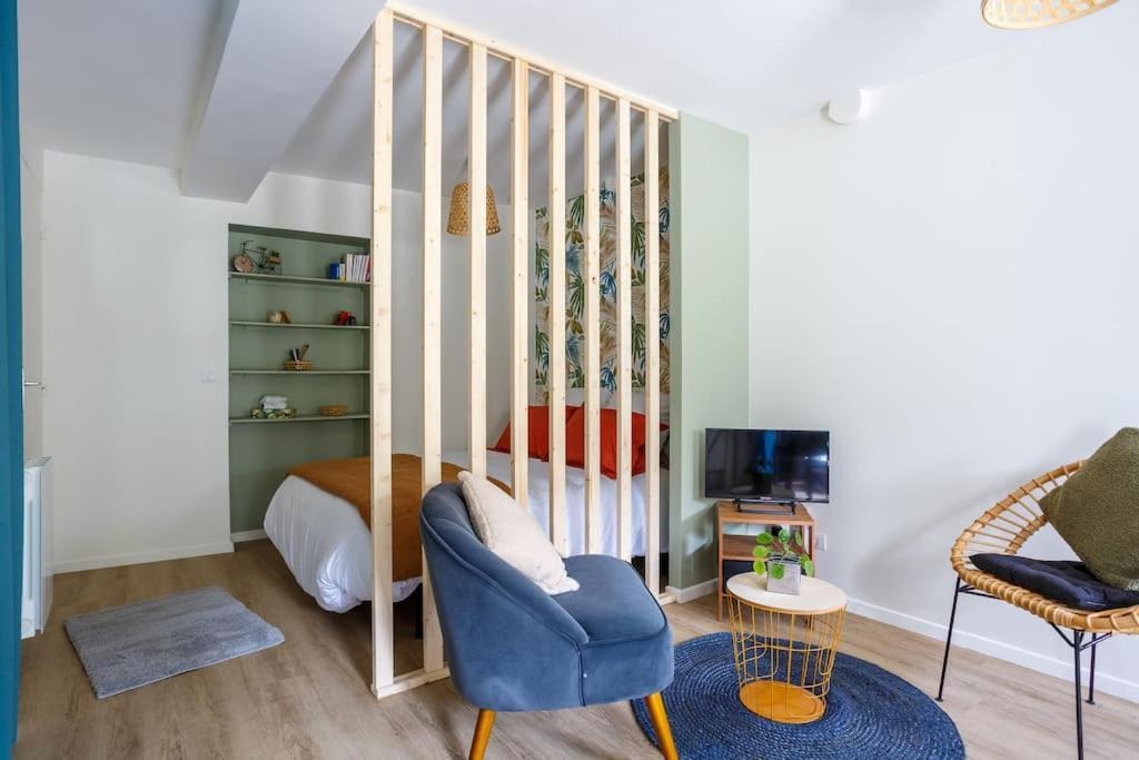 Studio Cosy Neuf - Fibre - Parking Gratuit - Proche Ecoles Et Entreprises Orsay Eksteriør bilde