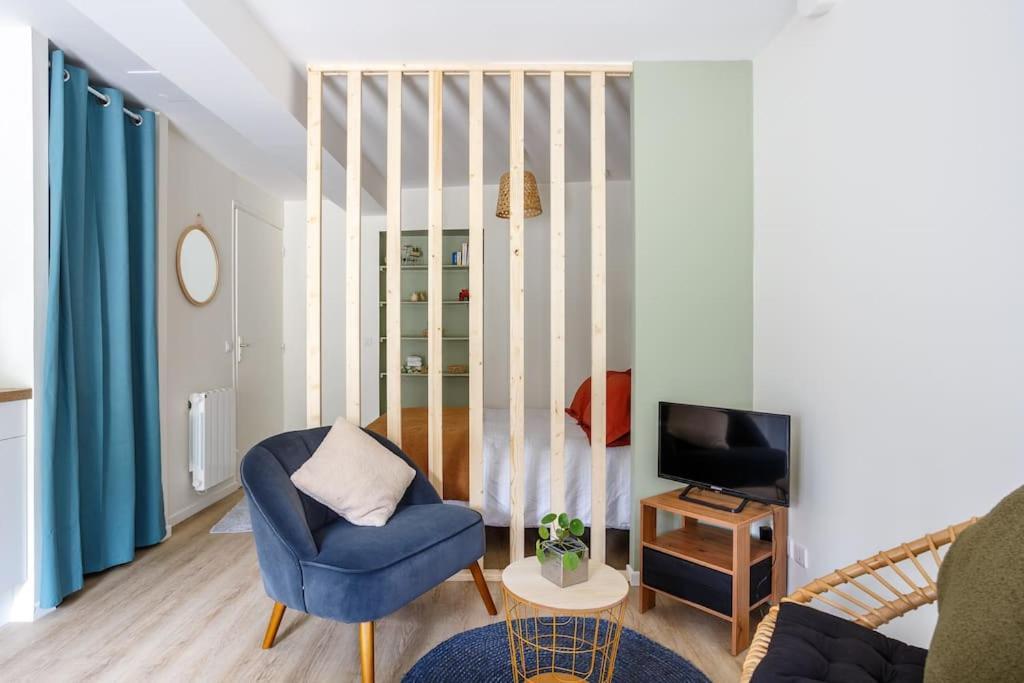 Studio Cosy Neuf - Fibre - Parking Gratuit - Proche Ecoles Et Entreprises Orsay Eksteriør bilde